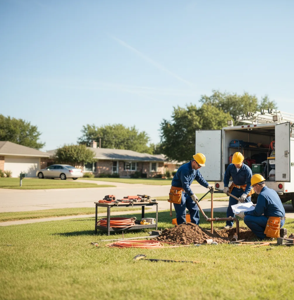 Sewer Line Repair in Howard Lake, MN